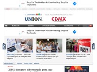 Desktop screenshot for unioncdmx.mx