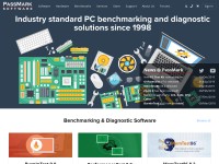 Desktop screenshot for passmark.com