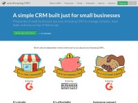 Desktop screenshot for lessannoyingcrm.com