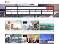 Desktop screenshot for propertyfinder.ae