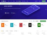 Desktop screenshot for p2pb2b.io