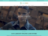Desktop screenshot for lashbox.co.za