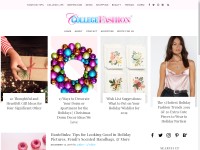 Desktop screenshot for collegefashion.net