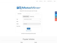 Desktop screenshot for motominer.com