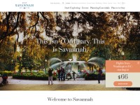 Desktop screenshot for visitsavannah.com