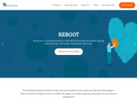 Desktop screenshot for benevity.org