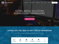 Desktop screenshot for socialnewsdesk.com