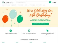 Desktop screenshot for karmakiss.com