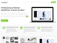 Desktop screenshot for alienwp.com
