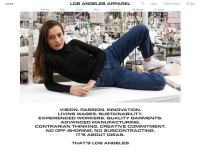 Desktop screenshot for losangelesapparel.net