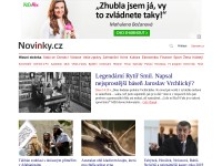 Desktop screenshot for novinky.cz
