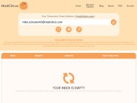 Desktop screenshot for mailcitrus.com