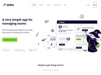 Desktop screenshot for getzelos.com