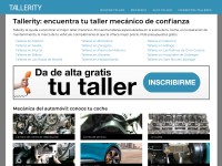Desktop screenshot for tallerity.com