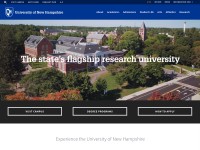 Desktop screenshot for unh.edu