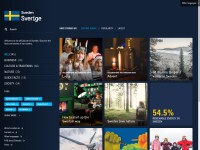 Desktop screenshot for sweden.se