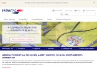 Desktop screenshot for brenntag.com