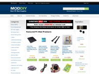 Desktop screenshot for moddiy.com