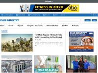 Desktop screenshot for clubindustry.com