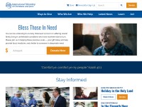 Desktop screenshot for ifcj.org