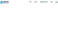 Desktop screenshot for berry.edu