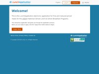 Desktop screenshot for lunchapplication.com