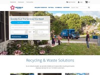 Desktop screenshot for republicservices.com