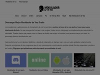 Desktop screenshot for moduladordevoz.com