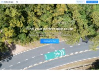 Desktop screenshot for bikemap.net