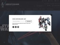 Desktop screenshot for nerdformer.com