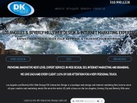 Desktop screenshot for dkinteractivedesign.com