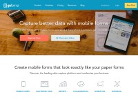 Desktop screenshot for goformz.com