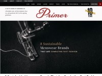 Desktop screenshot for primermagazine.com