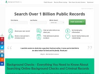 Desktop screenshot for backgroundchecks.org