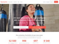 Desktop screenshot for gympass.com