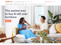 Desktop screenshot for aptdeco.com