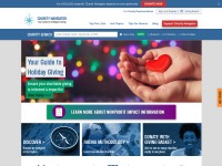 Desktop screenshot for charitynavigator.org