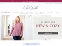 Desktop screenshot for chicsoul.com