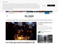 Desktop screenshot for elpais.com