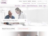 Desktop screenshot for upmc.com