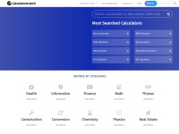 Desktop screenshot for calculators.tech
