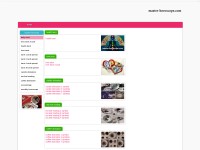 Desktop screenshot for master-horoscope.com