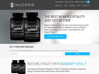 Desktop screenshot for nugenix.com