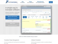 Desktop screenshot for webtranslateit.com