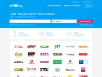 Desktop screenshot for work.ua