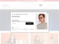 Desktop screenshot for dresslily.com