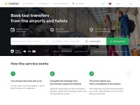 Desktop screenshot for kiwitaxi.com