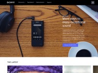 Desktop screenshot for sony-asia.com