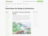 Desktop screenshot for freshome.com