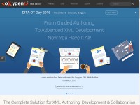 Desktop screenshot for oxygenxml.com